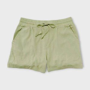 NWOT Como Vintage Desert Sage Green Vintage Style Woven Shorts size XXL